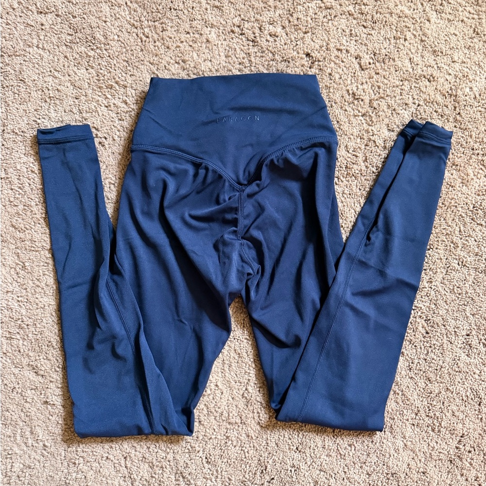 Paragon Original Sculptseam Plus Leggings in Navy Blue
